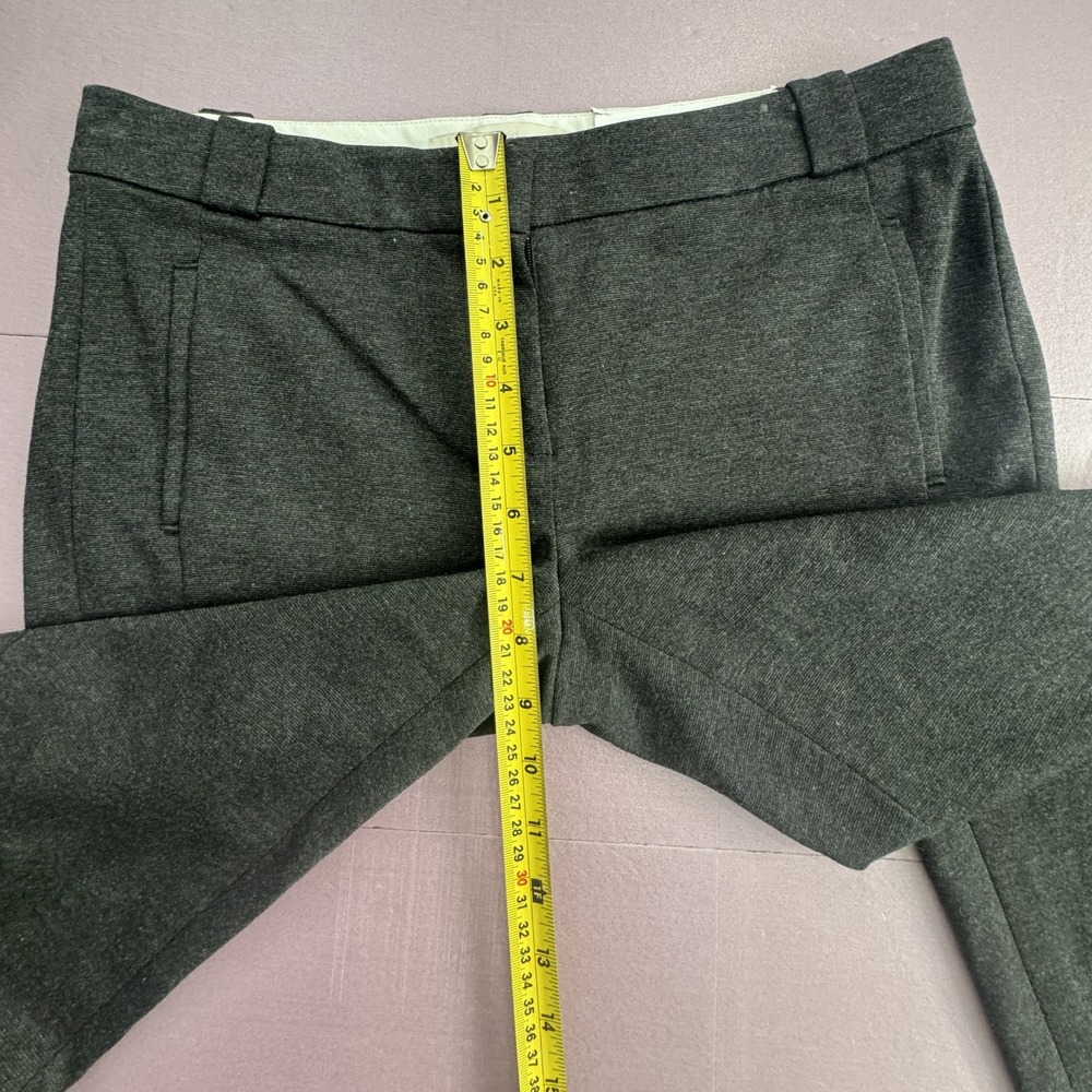 LOFT Marisa Ankle Pants Women Size‎ 0 Grey New Stretch Tapered Dress Trousers - Picture 4 of 10